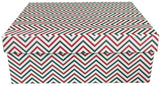 Caja Cartón Navidad Zigzag Rígida 29×20×11cm DaccArT® Pieza 3