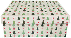 Caja Cartón Navidad Pinos Rígida 29×20×11cm DaccArT® [Pieza] 3