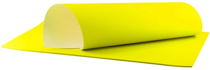 Cartulina Fluorescente 180g Amarillo Neón 66×95cm Imperial® 0935 Hoja 01