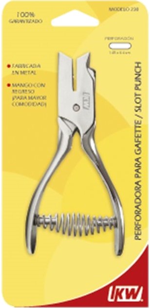 Perforadora p/Gafetes Ranura Ovalada 4×14½mm IKW® 230 [Pieza] 7502005162309 2