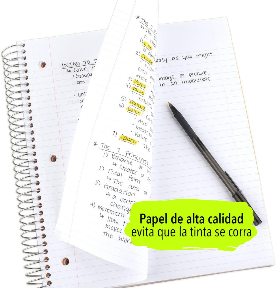 Cuaderno Profesional Espi FIVE STAR®Negro5 Materias 200 hojas Raya Mead® 820004-22 [Pieza] 43100085034 3