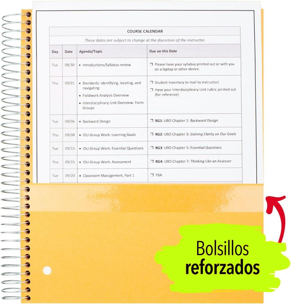 Cuaderno Profesional Espi FIVE STAR®Negro5 Materias 200 hojas Raya Mead® 820004-22 [Pieza] 43100085034 5