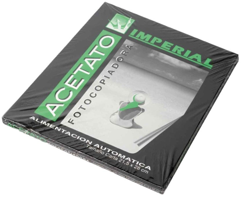 Acetato Xerográfico c/100 Carta Imperial® 0550 Caja 7501126305503 02