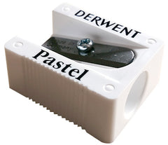 Sacapuntas de Plástico p/Lápiz Pastel Blanco Derwent® 0700234 [Pieza] 5028253088946