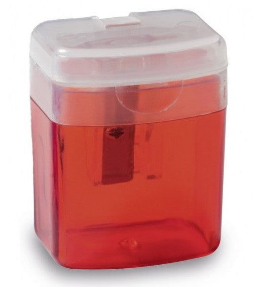 Sacapuntas de Plástico Colores c/Deposito MAE® SPD-1M [Pieza] 7502265169520