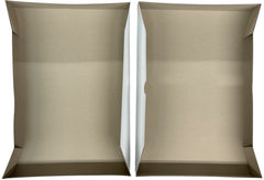 Caja Cartón Base c/Tapa Blanca 40×28×7cm DaccArT® [Pieza] 2