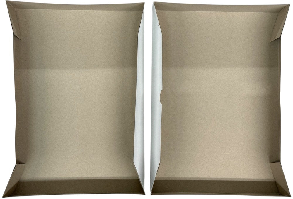 Caja Cartón Base c/Tapa Blanca 40×28×7cm DaccArT® [Pieza] 2
