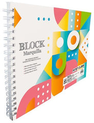 Block p/Dibujo Espiral Marquilla P.China 30 hojas Blanco Dietrix® 9565 [Pieza] 7501015195659 3