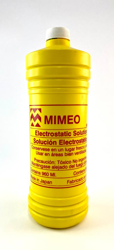 Solución Electrostática Mimeo MES-119 Litro Mimeo® MES-119 Litro