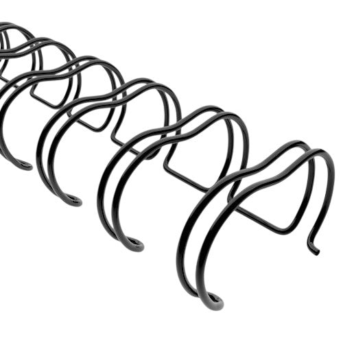Arillo p/Engargo.metálico p/Redondo Wire-O 2:1" Negro 7/8" Proesa® [Pieza]