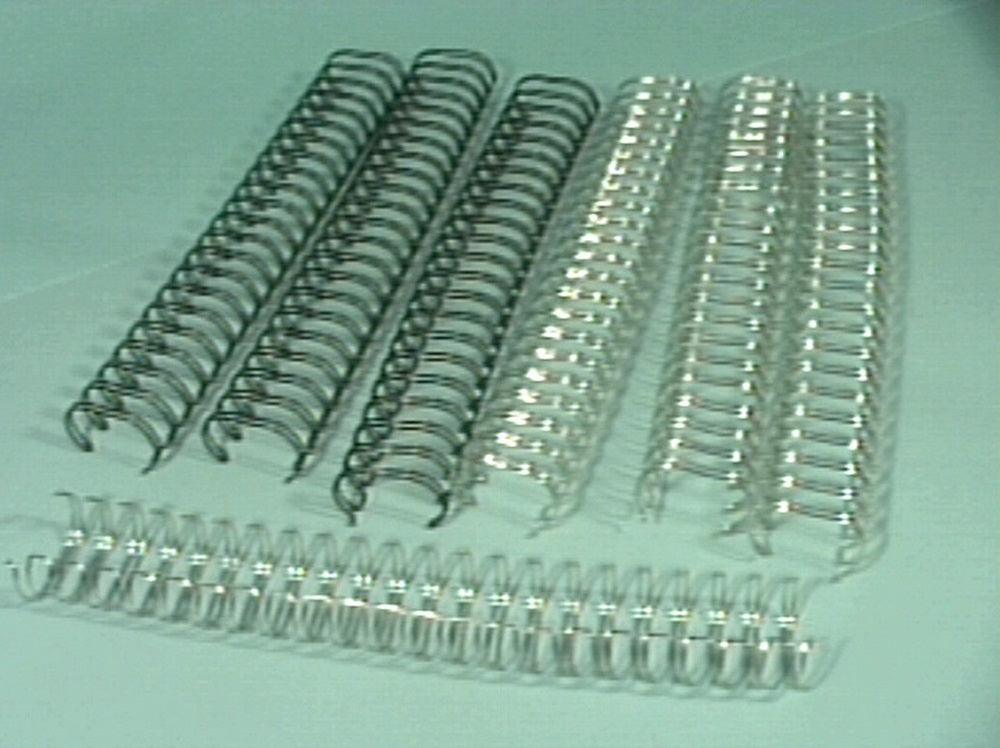 Arillo p/Engargo.metálico p/Redondo Wire-O 2:1" Niquelado 1" Proesa® [Pieza]