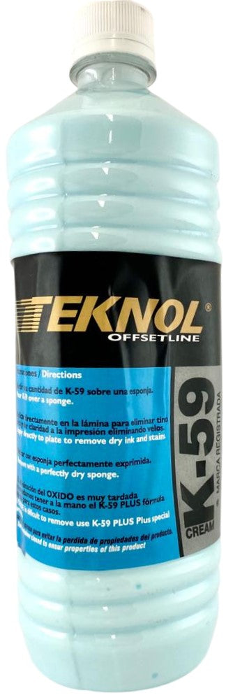 Limpiador p/Placas Cremoso 1 Litro Teknol® K-59 C [Litro]