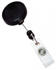 Broche p/Gafete Retráctil Clip tipo Yoyo Negro Sinotec® Y0001-NG [Pieza] 7502006153122