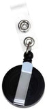 Broche p/Gafete Retráctil Clip tipo Yoyo Negro Sinotec® Y0001-NG Pieza 7502006153122 2