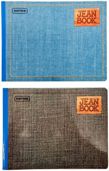 Cuaderno f/ItalianaCosido Jean Book 100 hojas Raya Norma® 524083 Pieza 7702111240834