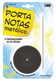 Porta Notas Metálico Base Negra Ø7cm 15cm IKW® 610 Pieza 7502005166109 2