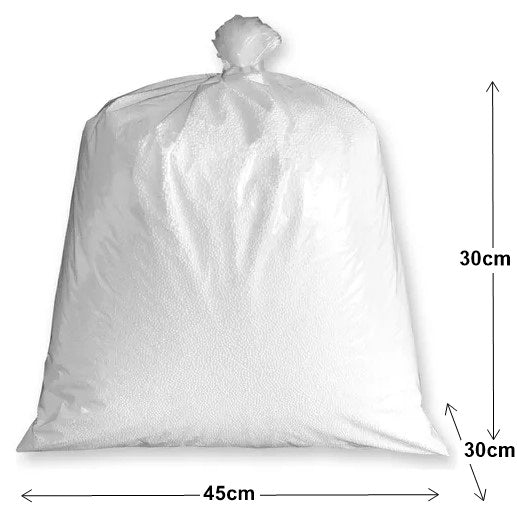 Unicel Bolita Grande p/Relleno 500g Perlas Puff 2.5 a 4 mm Proesa® 137 [Bolsa] 2