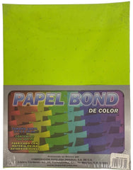 Papel Bond Color c/100 75g Lima Radiante Carta Imperial® [Cien hojas] 7501126383648