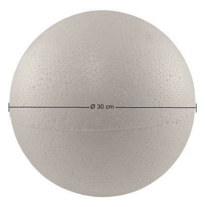 Unicel Esfera Solida Ø 30cm #15 Pieza 01