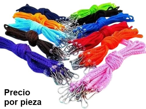 Cordón p/Gafete de Macramé gancho simple Colores 35cm Garo® CR-1 [Pieza] 2