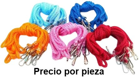 Cordón p/Gafete de Macramé gancho simple Colores 35cm Garo® CR-1 [Pieza] 3