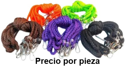 Cordón p/Gafete de Macramé gancho simple Colores 35cm Garo® CR-1 [Pieza] 4