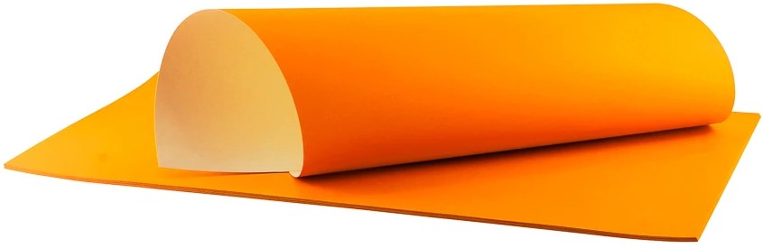 Cartulina Fluorescente 180g Papaya Neón 47.5×66cm Imperial® 0943 Hoja 01