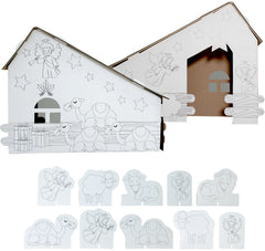 Material Didáctico Pesebre Navidad Coloréame DaccArT® [Pieza] 7506457801267