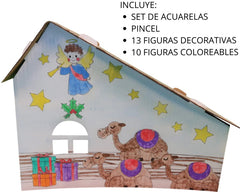 Material Didáctico Pesebre Navidad Coloréame DaccArT® [Pieza] 7506457801267 2