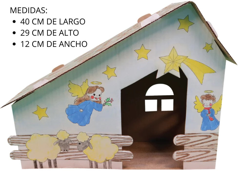 Material Didáctico Pesebre Navidad Coloréame DaccArT® [Pieza] 7506457801267 3