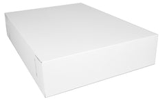 Caja Cartón Blanca p/Donas 43×33×8.9cm 18×13×3½" Sct® 1019 [Pieza]