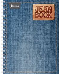 Cuaderno Profesional Espi Espiral Jean Book 100 hojas Raya Norma® 524175 [Pieza] 7501808041750