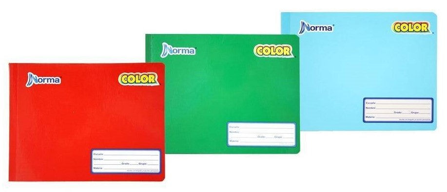 Cuaderno f/ItalianaCosido Color 360° 100 hojas Cuadro 5mm Norma® 205628-581296 [Pieza] 7702111812963