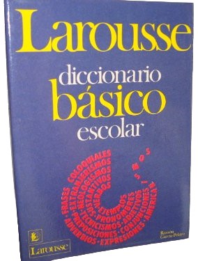 Diccionario Escolar Básico Azul Español 13.5×18cm Larousse® 1075 Pieza 9789706070111