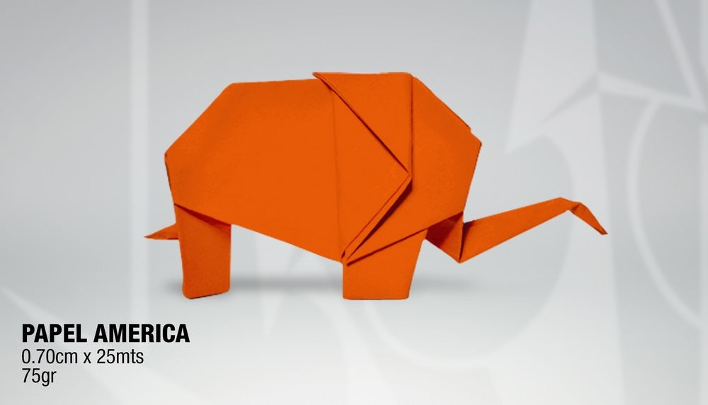 Papel América x Metro 75g Naranja .70×1m Imperial® 4126 Metro 7501126341266 01