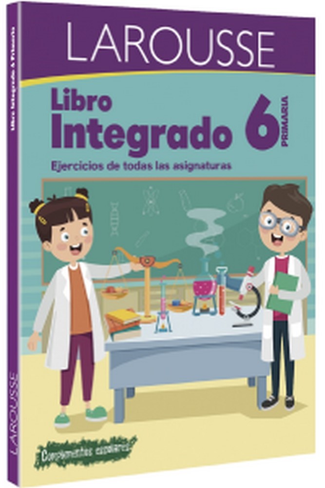 Libro Integrado 6º Primaria Larousse® 5219 Pieza 9786072123519