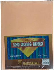 Papel Bond Color c/100 75g Coral Carta Imperial® 0808 [Cien hojas]