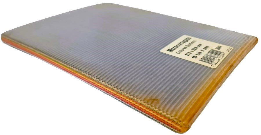 Cartón Micro Corrugado c/10 Colores Carta Imperial® 3099 [Paquete] 7501126330994 2