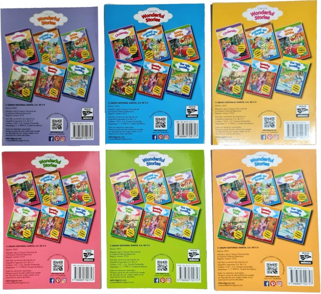 Libro Infantil Stories Bilingüe Surtidos G.E.García [Pieza] 9788880702757 2