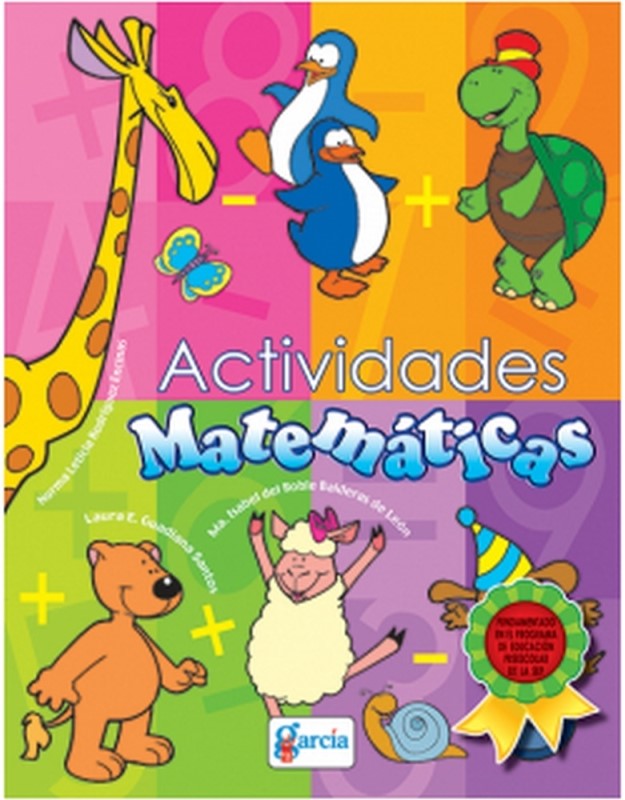 Libro de Actividades Matemáticas G.E.García 1301 [Pieza] 9789709482119