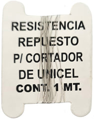 Repuesto p/CortadorUnicel Alambre p/Eléctrico Resistencia 1 metro HomesKikes 1109104 [Pieza]