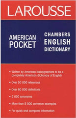 Diccionario Pocket Ingles-Ingles Larousse® 1595 [Pieza] 9786072100824