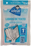 Forro p/Libros Calibre 300 c/5 1ºAño Polietileno Ideal® 55129 Bolsa 7501082155747 01