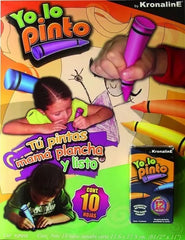 Papel Transfer p/Planchar c/10 Yo Lo Pinto Carta KronalinE® YLP010 [Paquete] 792949350109