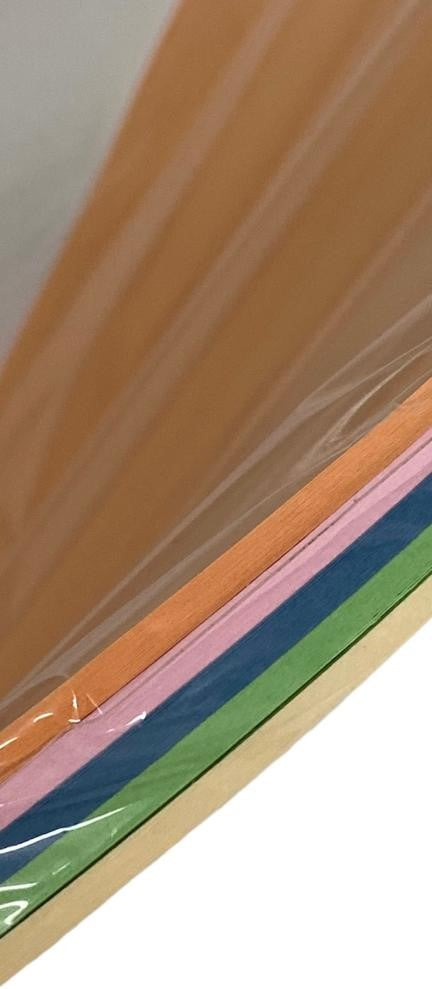 Papel Bond Color Iris c/100 Colores (5) Carta 75g Proesa® [Cien hojas]