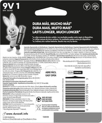 Pila Duracell "9V" c/1 Pieza 41333001043 02
