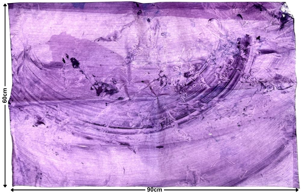 Papel Roca/Piedra Decoradorado Varios Tonos Morado 90×60cm Proesa® Hoja 01