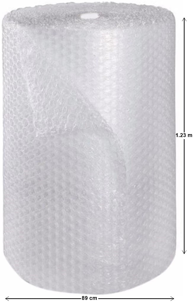 Rollo Plástico Burbuja Burbuja Grande 1/2"altura Ø 1" 1.23×61.5m C-pack® GR [Rollo]