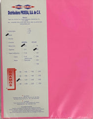 Papel Bond Color c/100 Colores Neón(5) Carta 75g Proesa® [Cien hojas] 2