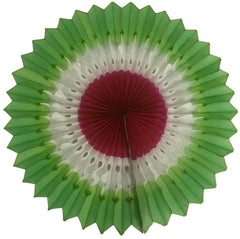 Adorno Fiestas Patrias Roseta #3 23cm 1p Tricolor PapelChina Papel Picado® R048 [Pieza] 7502279890571